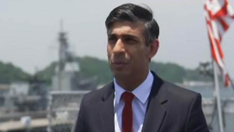 Rishi Sunak is in Japan for a G7 meeting