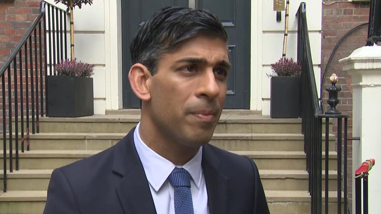 Rishi Sunak reacts to early signs that the Conservatives have had a poor result in local elections