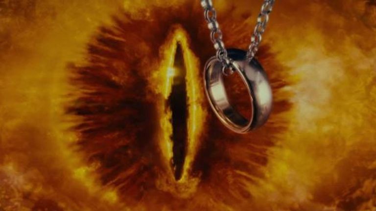 The Eye of Sauron from The Lord of the Rings: The Fellowship of the Ring. Pic: New Line Cinema