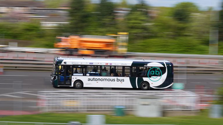 I Rode the World's First Autonomous Public Bus Service - CNET