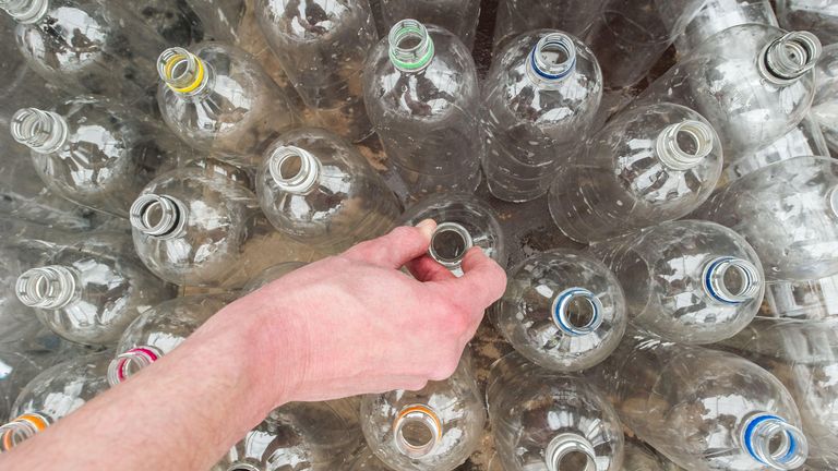 File photo dated 27/04/13 of plastic bottles, as the UK Government has been accused of trying to "sabotage" Scotland&#39;s deposit return scheme (DRS) after it ruled the environmental initiative could only go ahead if glass bottles were removed from its remit. Lorna Slater, the Scottish Government minister responsible for implementing DRS, said ministers at Holyrood would now have to "look very seriously at where this leaves the viability of the Scottish scheme". Issue date: Saturday May 27, 2023.