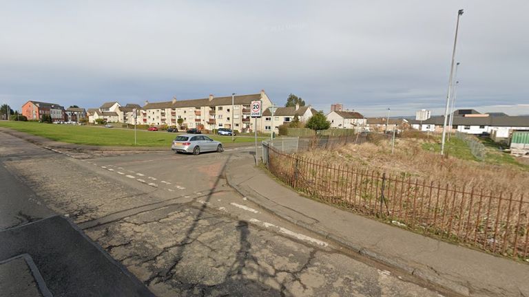 Edinburgh&#39;s Ferry Road at its junction with Muirhouse Green. Pic: Google Maps