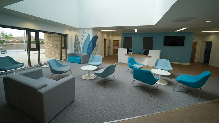 A general view the Health Centre as Justice Secretary Angela Constance visits the new HMP and YOI Stirling. The newly constructed national facility for women, which replaces HMP & YOI Cornton Vale, is set to open this summer and is an important milestone in the continuing redesign of the female prison estate. Picture date: Thursday May 25, 2023.