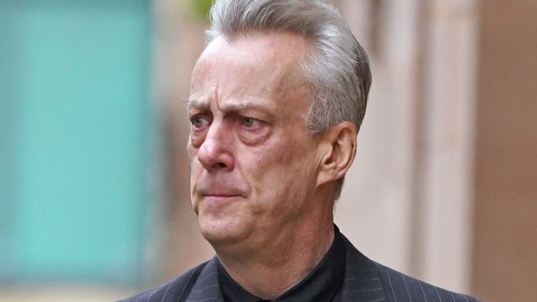Actor Stephen Tompkinson arrives at Newcastle Crown Court where he is on trial charged with inflicting grievous bodily harm. The 57-year-old, denies the offence, which is said to have happened in May 2021. Picture date: Thursday May 4, 2023.

