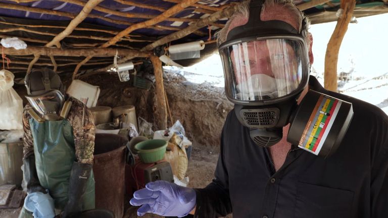 Stuart Ramsay special report on Fentanyl production in Sinaloa, Mexico