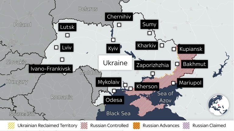 Ukraine maps