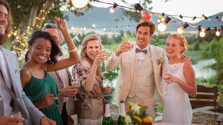 Wedding guests at reception. Pic:iStock