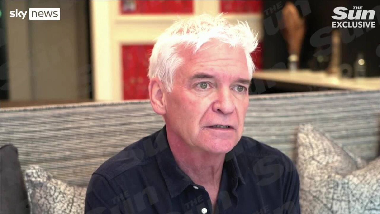 Phillip Schofield says he 'is 'deeply sorry' in first interview since