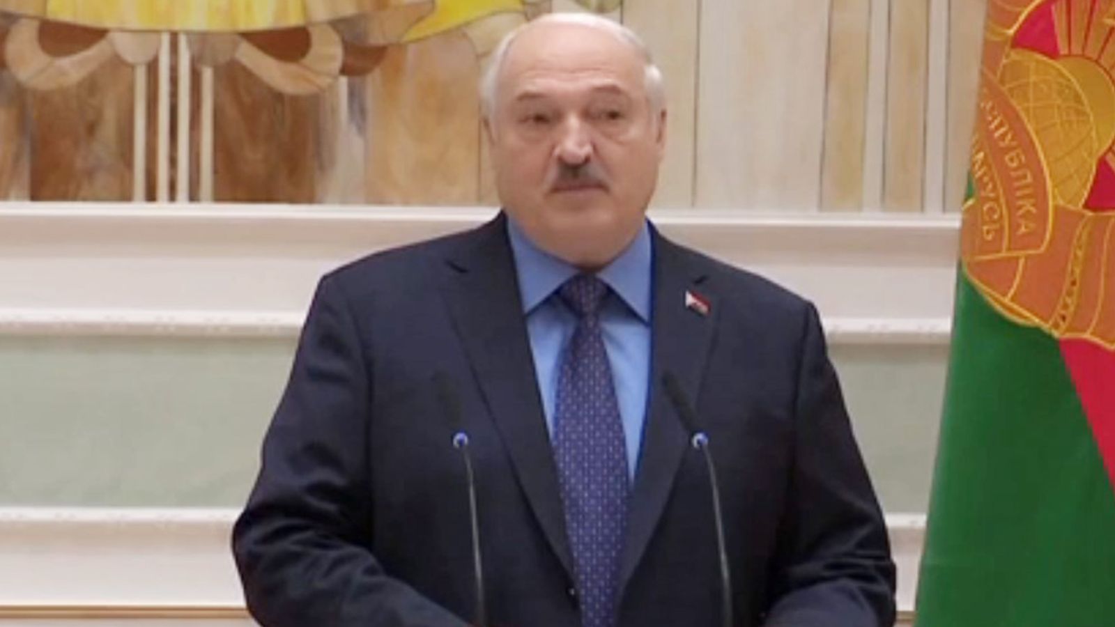 Belarus President Alexander Lukashenko says neighbouring countries are ...