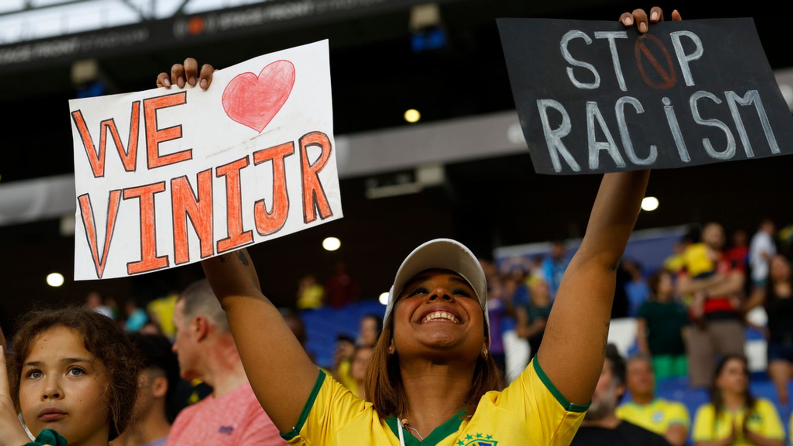 For the first time ever, Brazil's football team wear black shirts ...