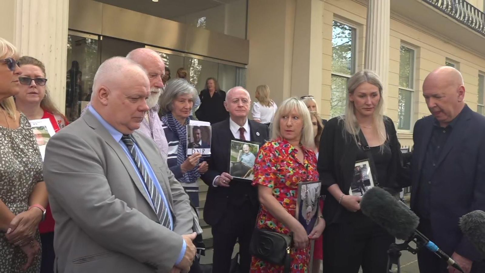 Bereaved families speak about loved ones as long-awaited COVID inquiry