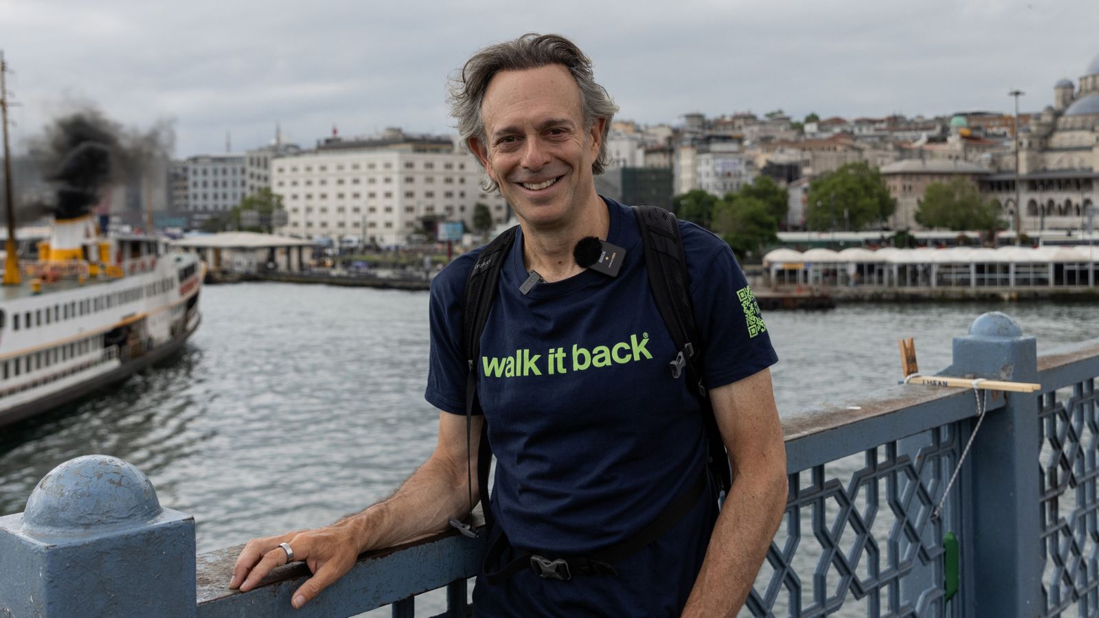 Craig Cohon: Businessman walks over 2,600 miles from London to Istanbul to promote carbon capture