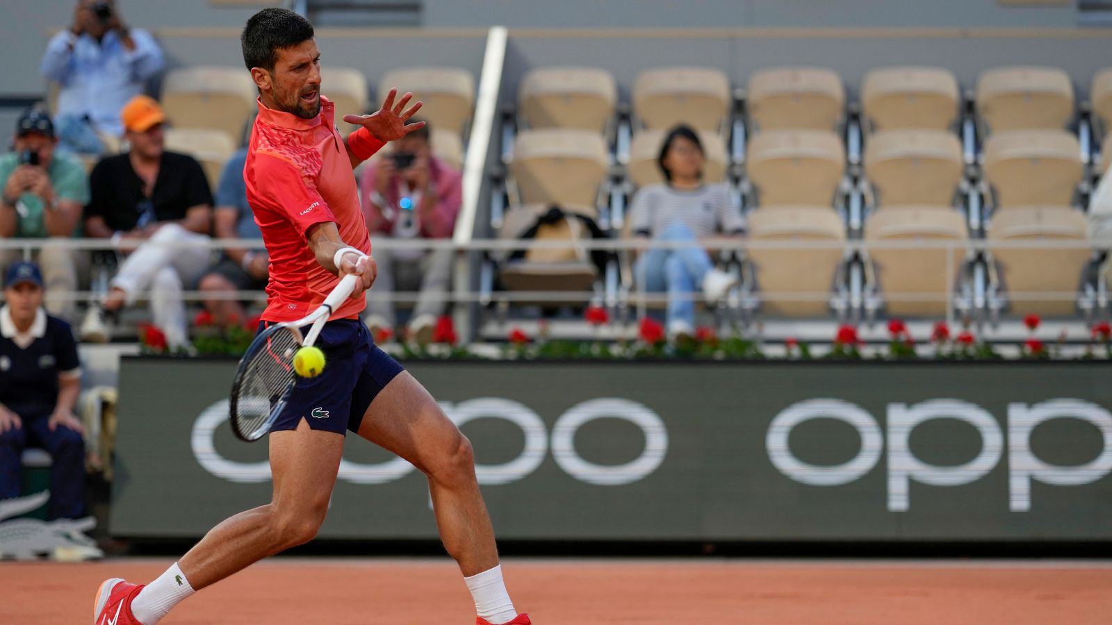 Novak Djokovic accused of 'promoting Serbian propaganda' at French Open