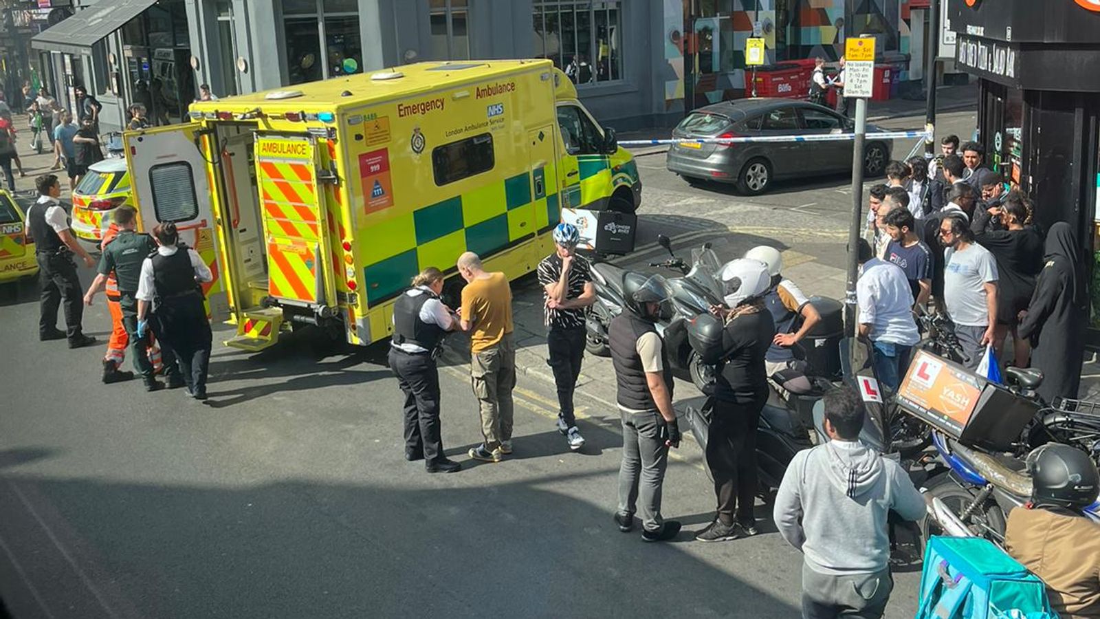 Teenage boy dies after stabbing in central London | UK News | Sky News