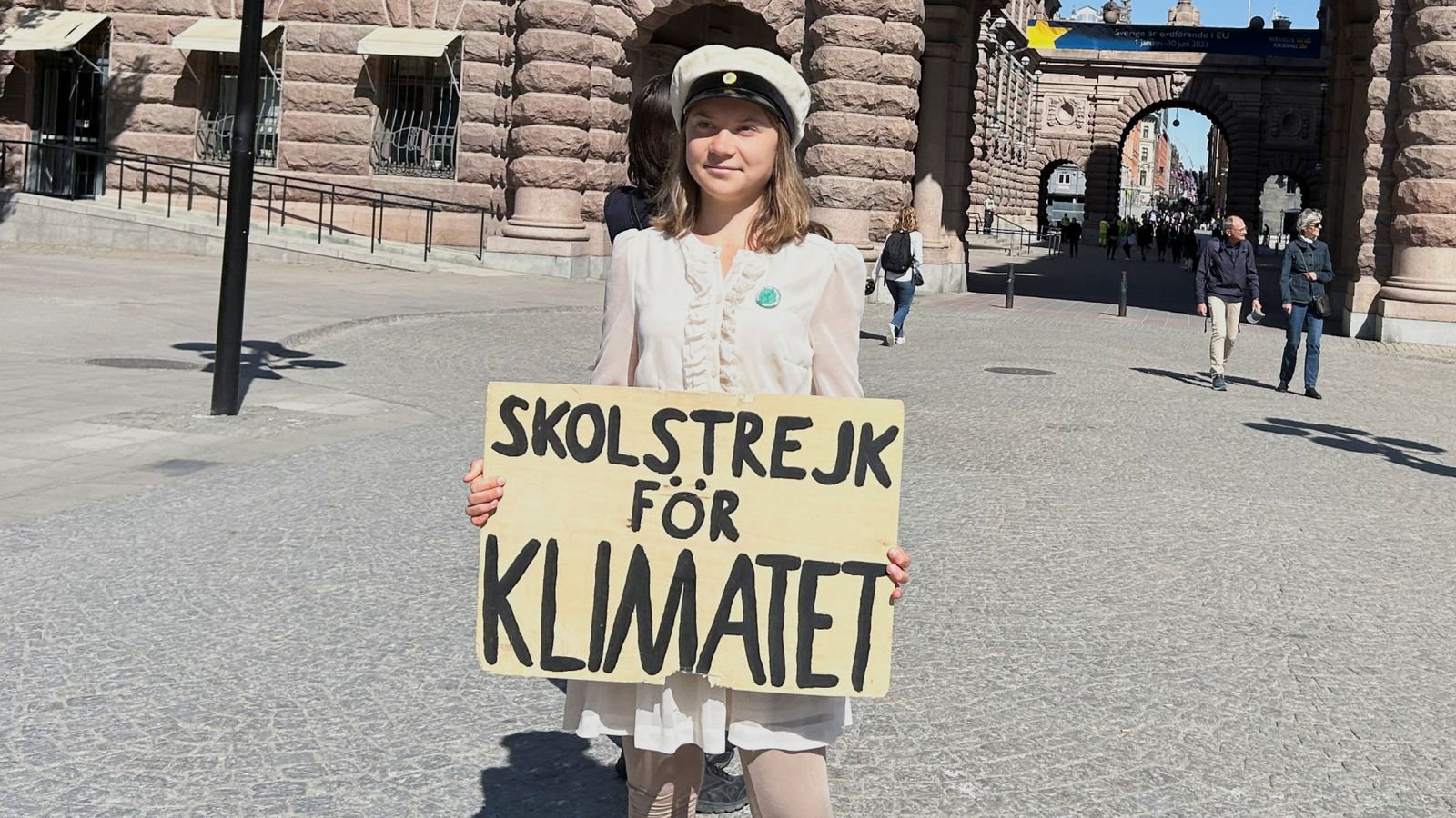 Greta Thunberg takes part in her final school strike - warning: 'The fight has only just begun'