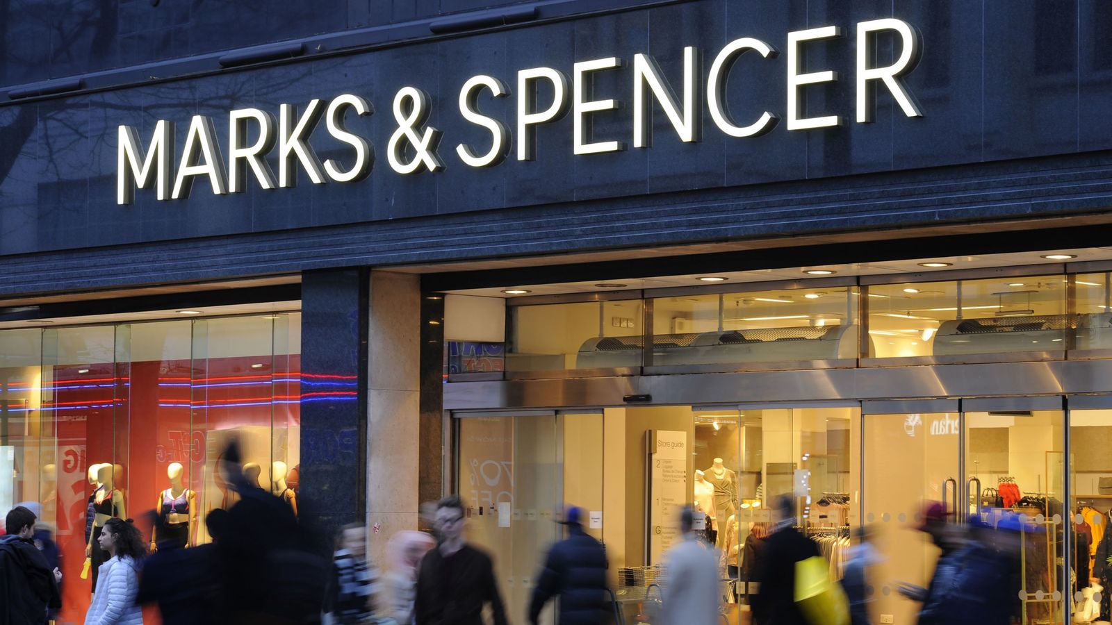 Middle class shoplifters partly to blame for rise in retail crime, says Marks & Spencer chairman