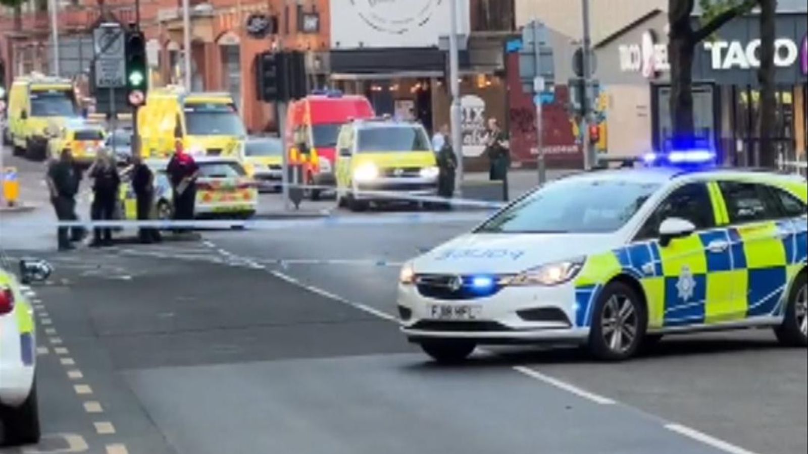 Police On Scene Of Major Incident In Nottingham Uk News Sky News