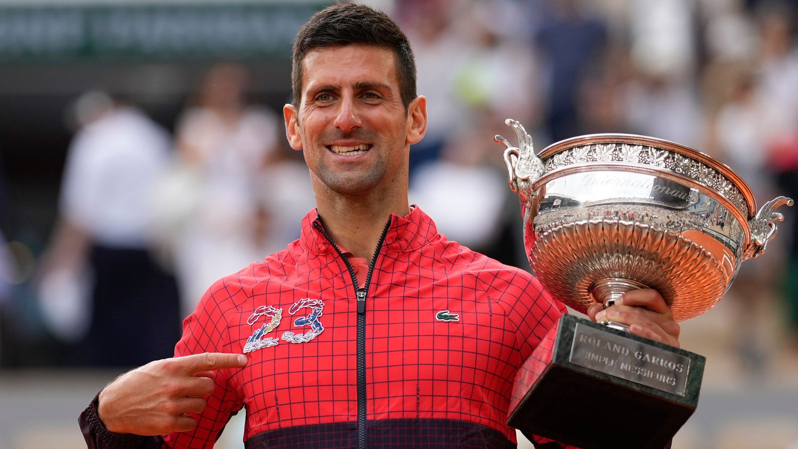 Novak Djokovic French Open winner says he's staying out the GOAT