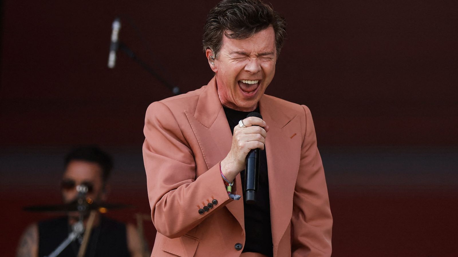 Rick Astley no longer a 'Glastonbury virgin' as he plays the Pyramid Stage