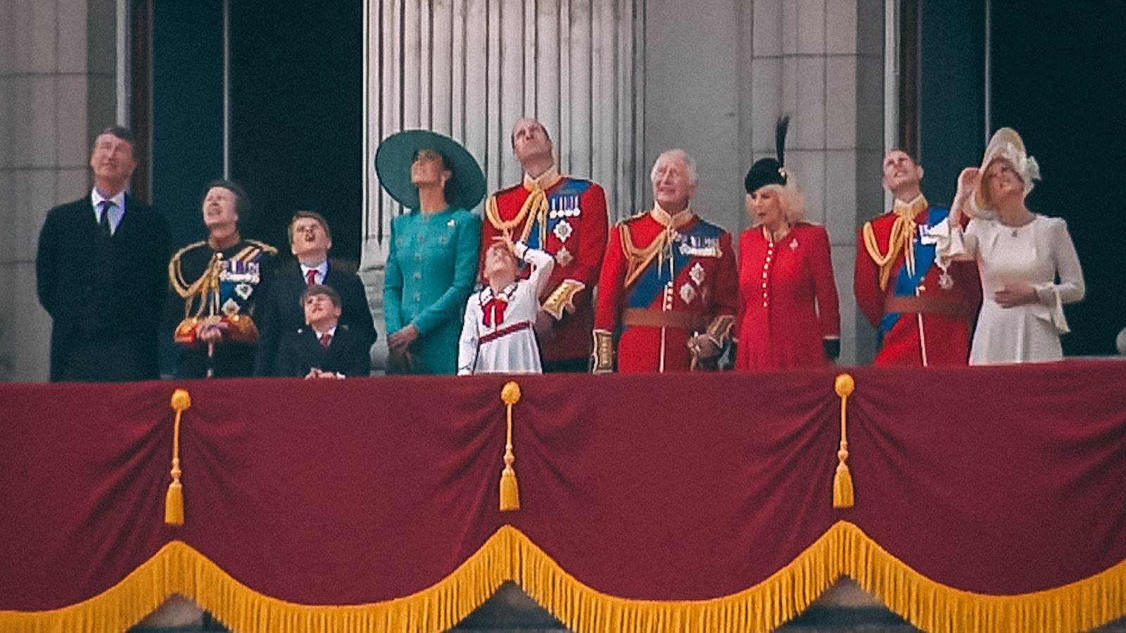 Trooping the Colour King Charles' horseback ride, Prince Louis