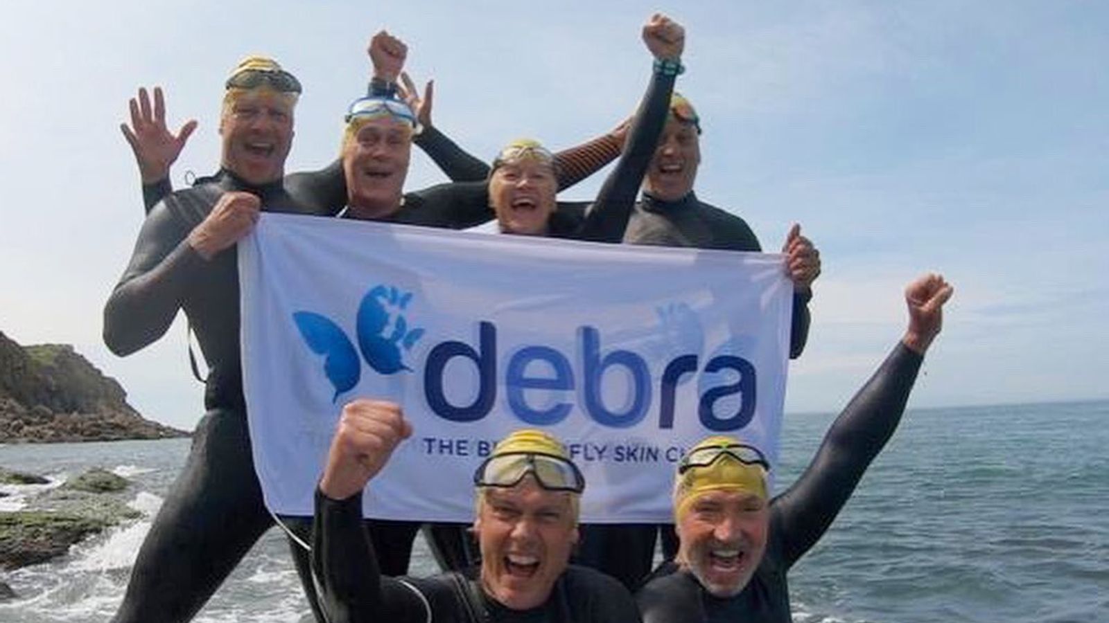 Graeme Souness raises more than £1m for Debra UK charity after completing Channel swim | UK News