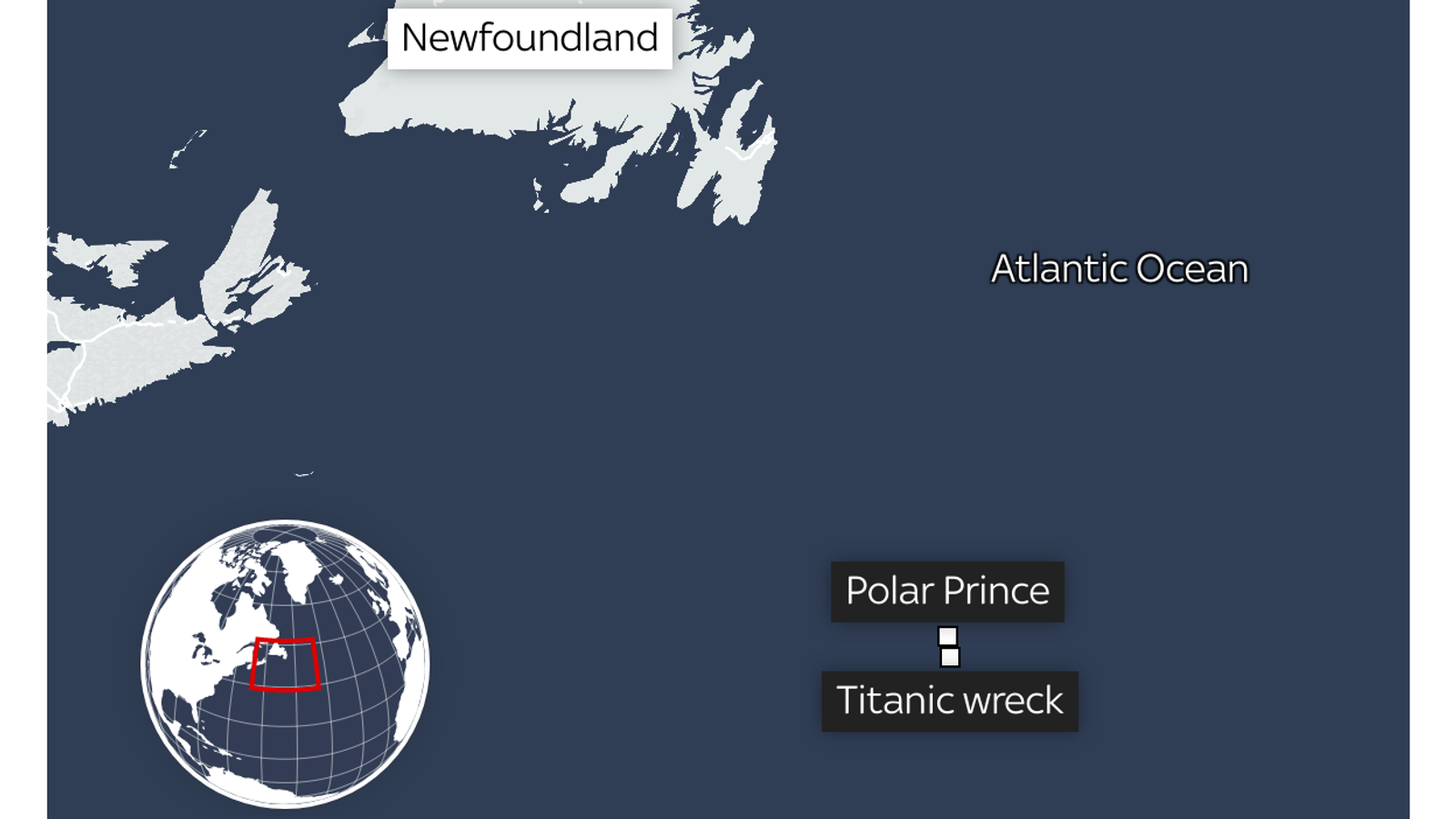 Titan -mélybúvármerülő eltünése. Kirándulás Titanic elsüllyedése helyén