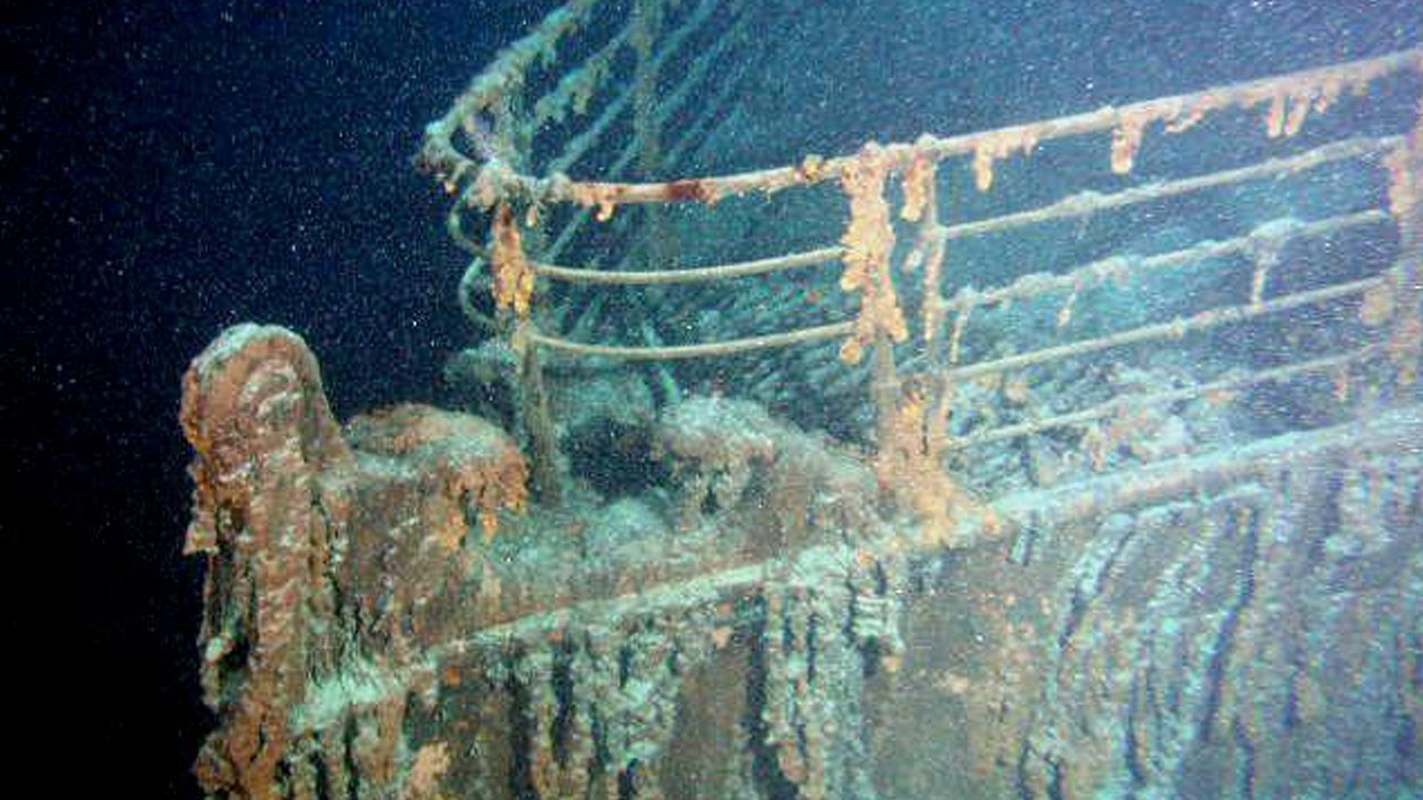titanic ship accident video