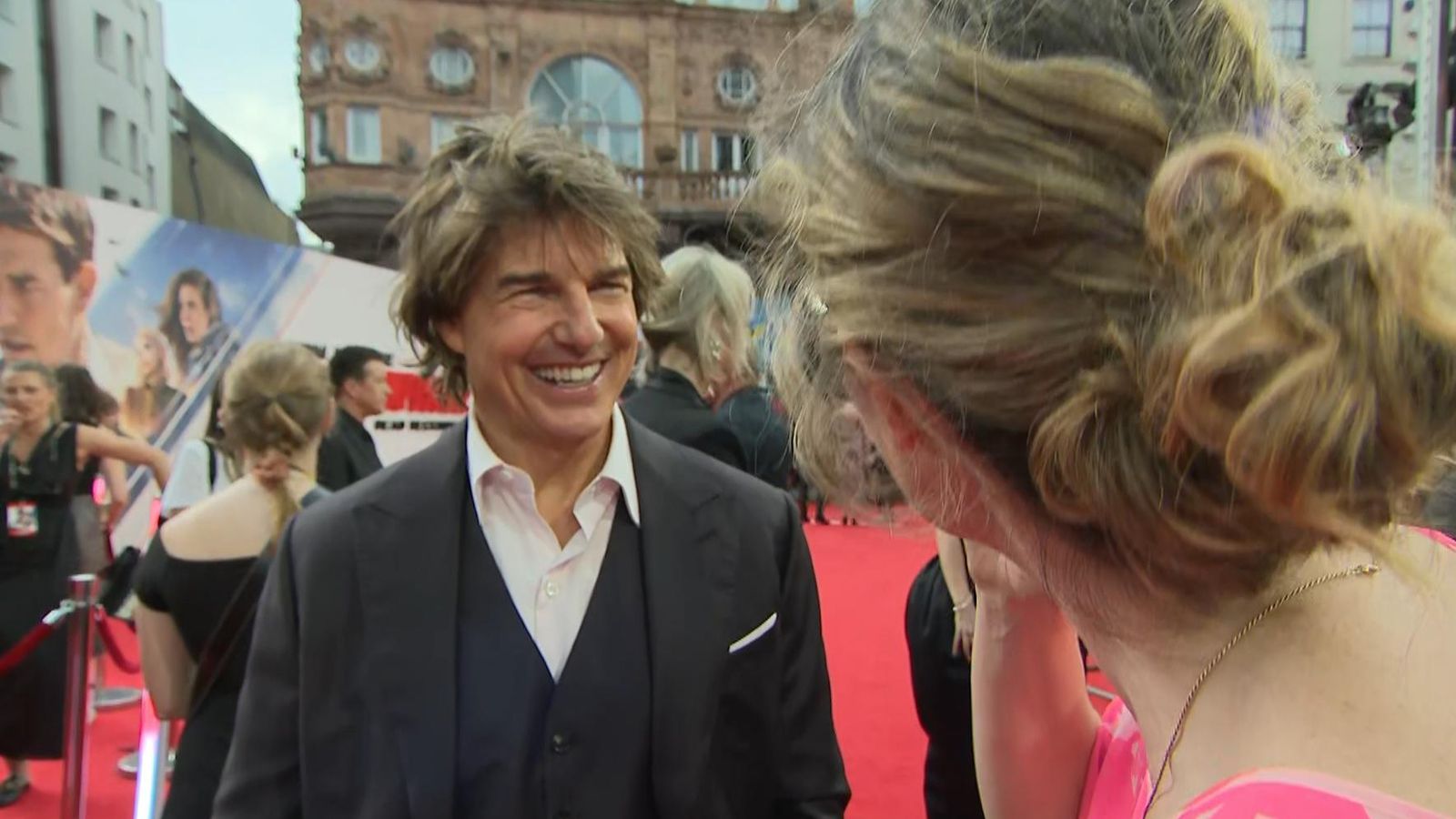 Tom Cruise says release of Mission: Impossible 7 'a beautiful moment' after COVID restrictions