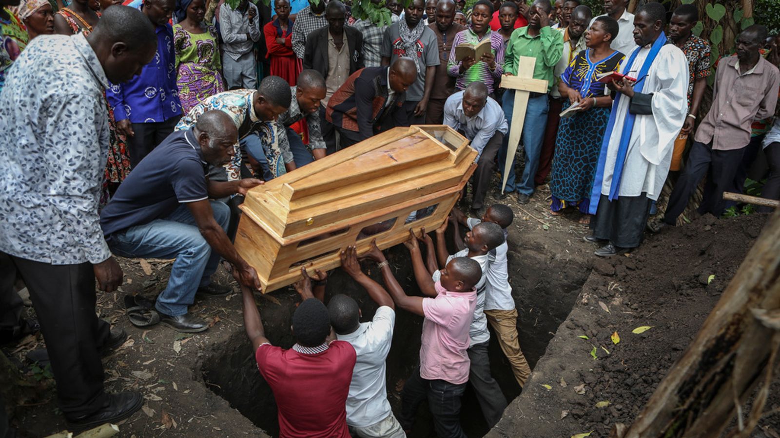 Uganda school attack: Families begin burying loved ones after atrocity leaves 42 dead