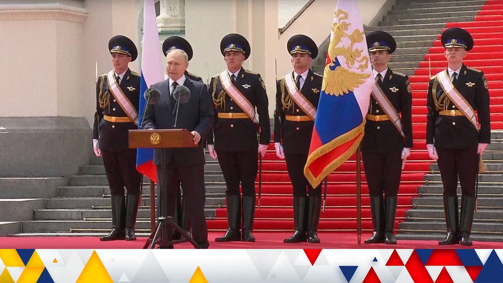 Vladimir Putin thanks Russian army for stopping 'civil war' after Wagner mutiny