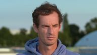 Andy Murray speaks to Jacquie Beltrao