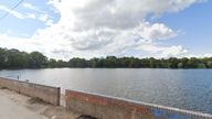 Carr Mill Dam in Merseyside. Pic: Google Street View