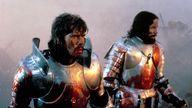 Nigel Terry (left) and Paul Geoffrey in Excalibur