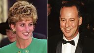 Princess Diana and Michael Barrymore
