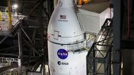 NASA's next-generation lunar rocket, a Space Launch System (SLS) rocket