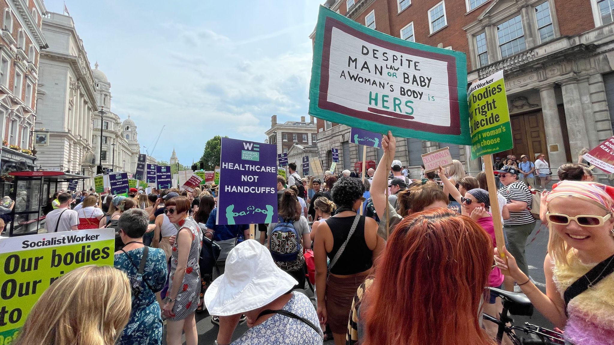 Thousands March In London In Support Of Woman Jailed For Taking   Skynews Abortion March London 6190272 