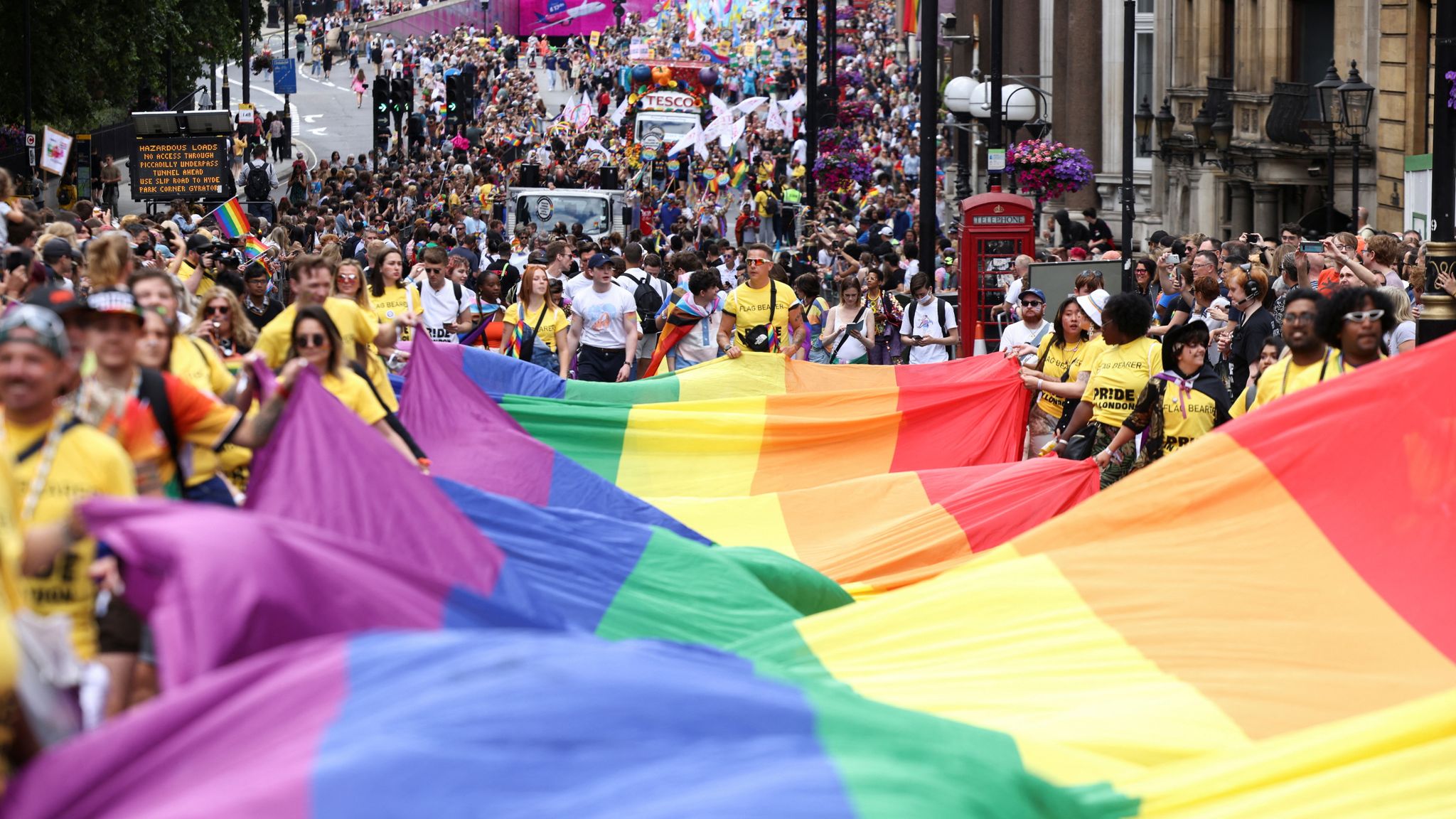 London's 2023 Trans+ Pride March Was the Largest in History