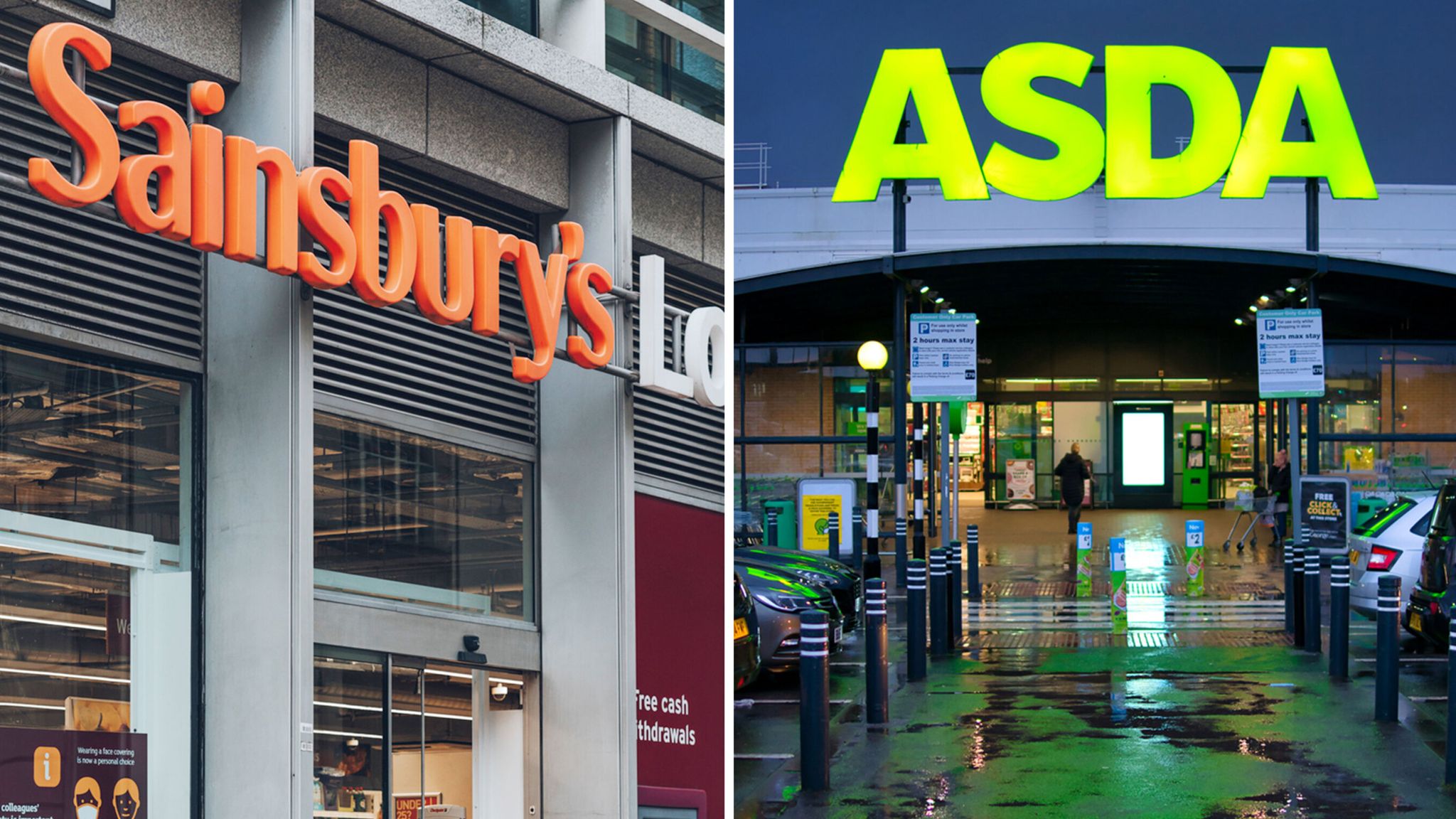 Sainsbury's UK packaging change to 13 essential items in all stores