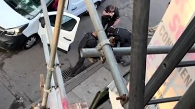 Nottingham van attack: Footage appears to show moment man is arrested ...