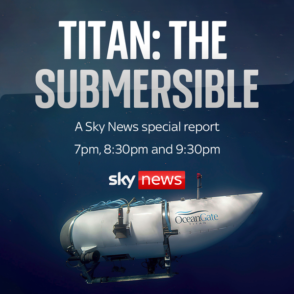 Watch a Sky News special report on Titan tonight