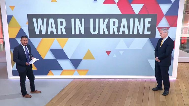 Defence and Security Analyst Michael Clarke talks through the latest on the war in Ukraine.