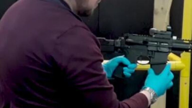 Police demonstrate 3D -printed gun