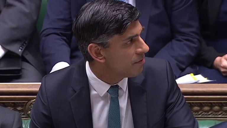 Rishi Sunak was asked about missing children in the House of Commons.