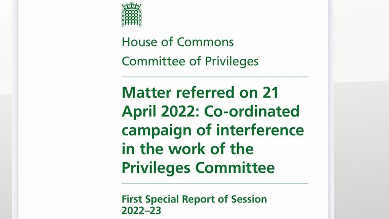 Privileges committee 