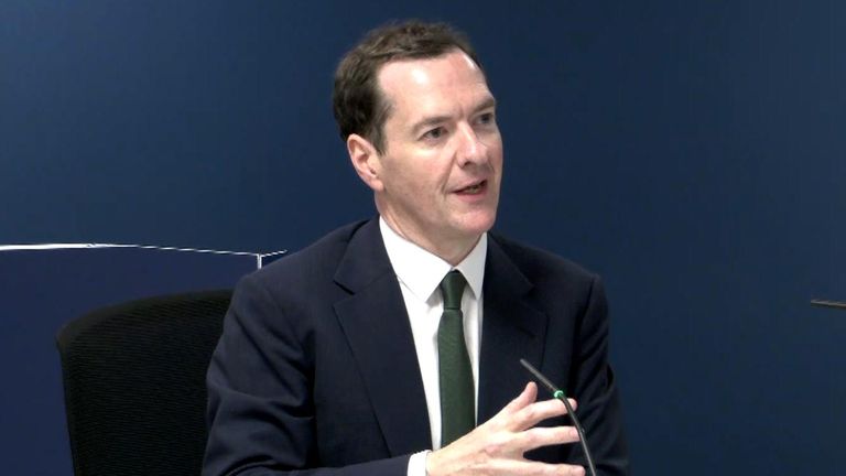George Osborne says there was no &#39;planning for a lockdown&#39;