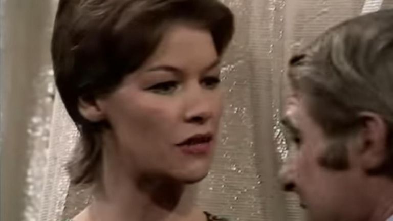 Glenda Jackson appears on The Morecambe & Wise Christmas Show in 1972