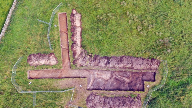 Historic England and Newcastle University are running a five-year excavation programme at the Birdoswald fort, Cumbria, which is part of the Hadrian's Wall World Heritage Site. 