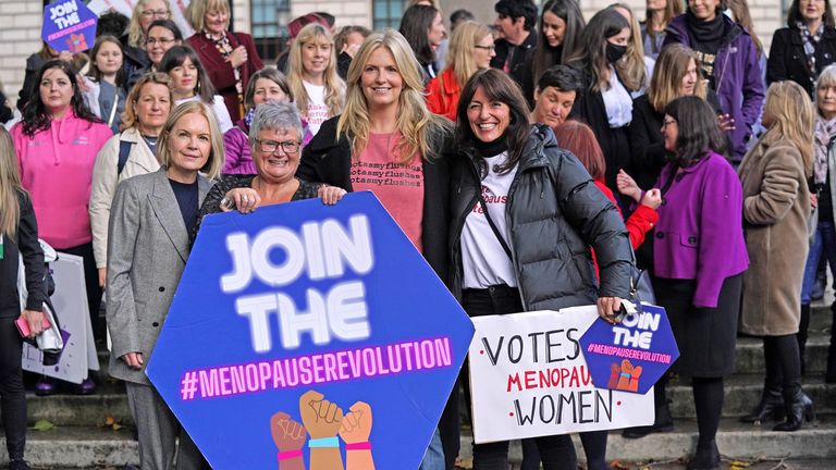 Mariella Frostrup, MP Carolyn Harris, Penny Lancaster and Davina McCall led a campaign to lower prescription charges for HRT