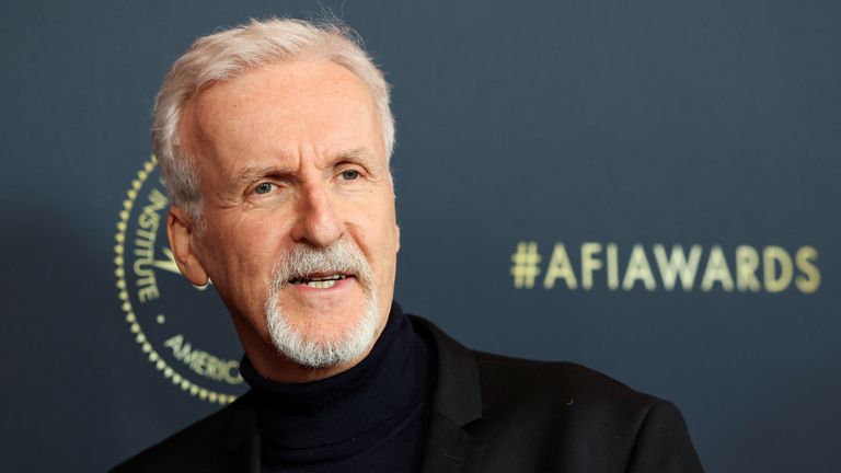 James Cameron attends the AFI (American Film Institute) Awards in Los Angeles, California, U.S. January 13, 2023. REUTERS/Mario Anzuoni