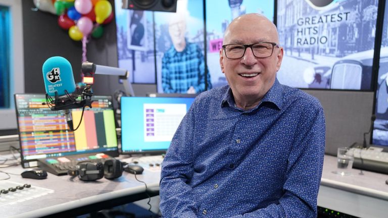 Radio presenter Ken Bruce was awarded an MBE